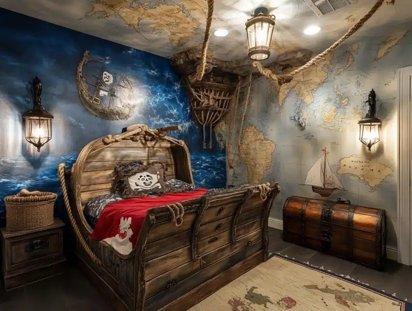 Pirate Ship Room