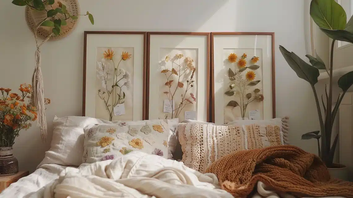 Pressed Flower Frame Art