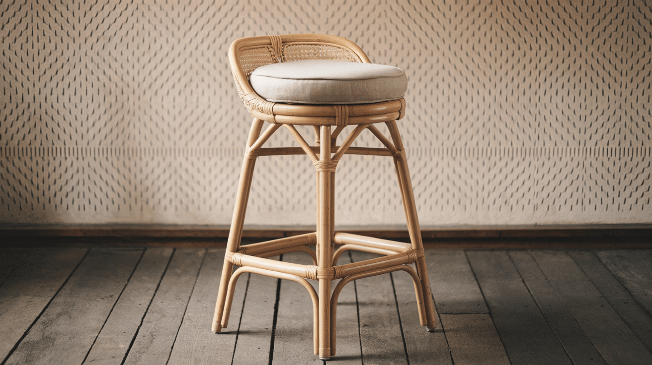 Rattan Bar Stools-