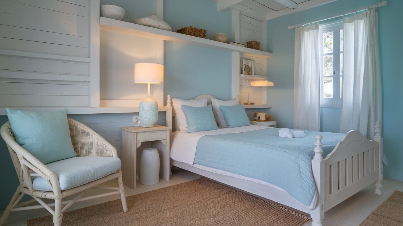 Relaxed Coastal Bedroom Design