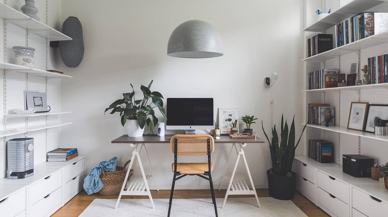 Scandi Home Office with Smart Technology