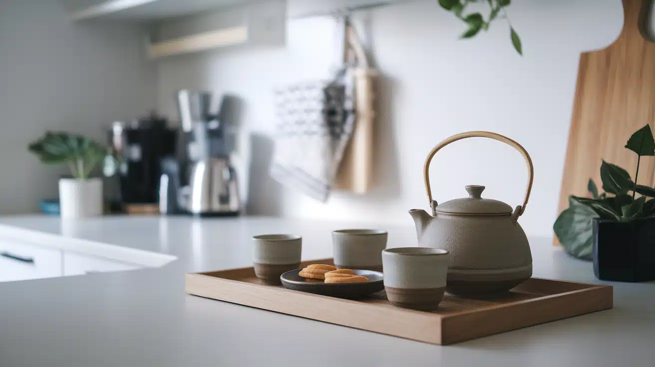 Set Up a Modern Tea Station