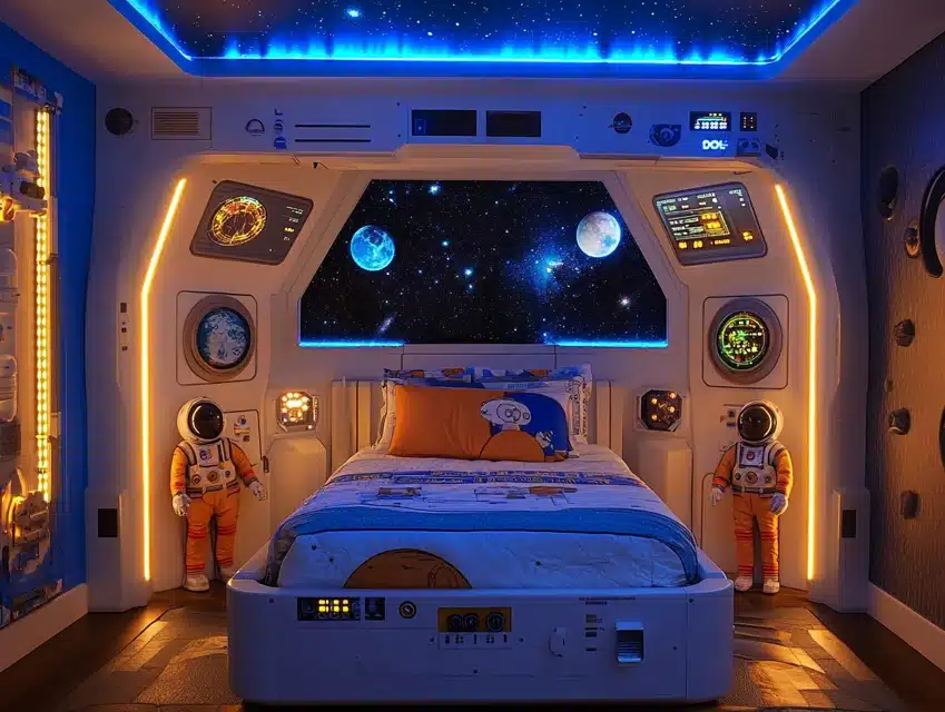 Space Shuttle Bed