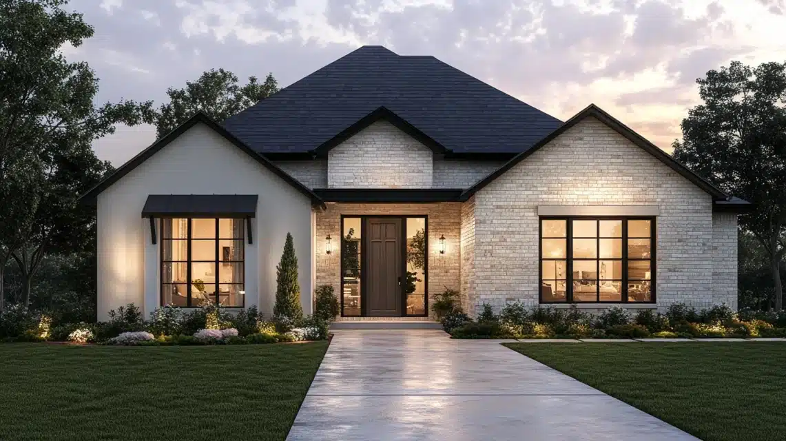 The exterior of your home!