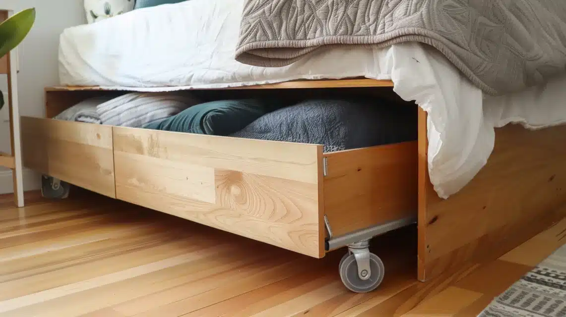 Under-Bed Rolling Storage