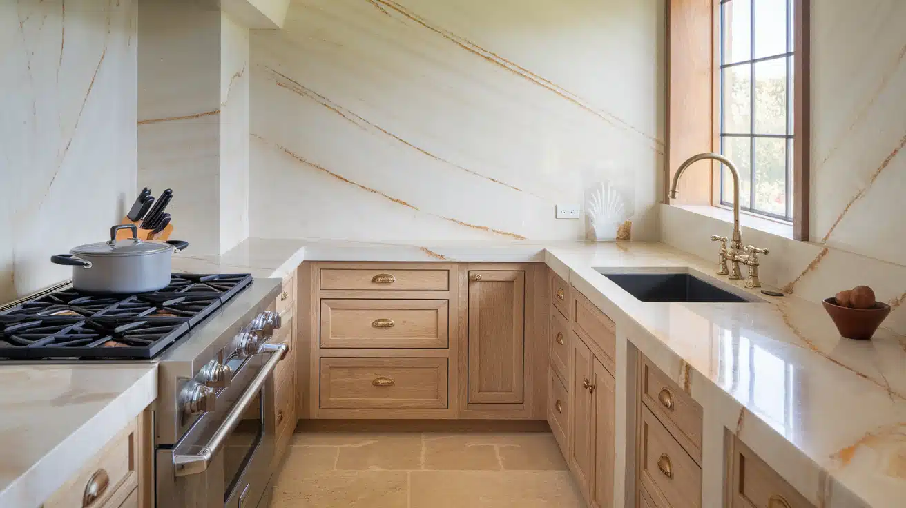 Use Natural Stone Materials for Countertops