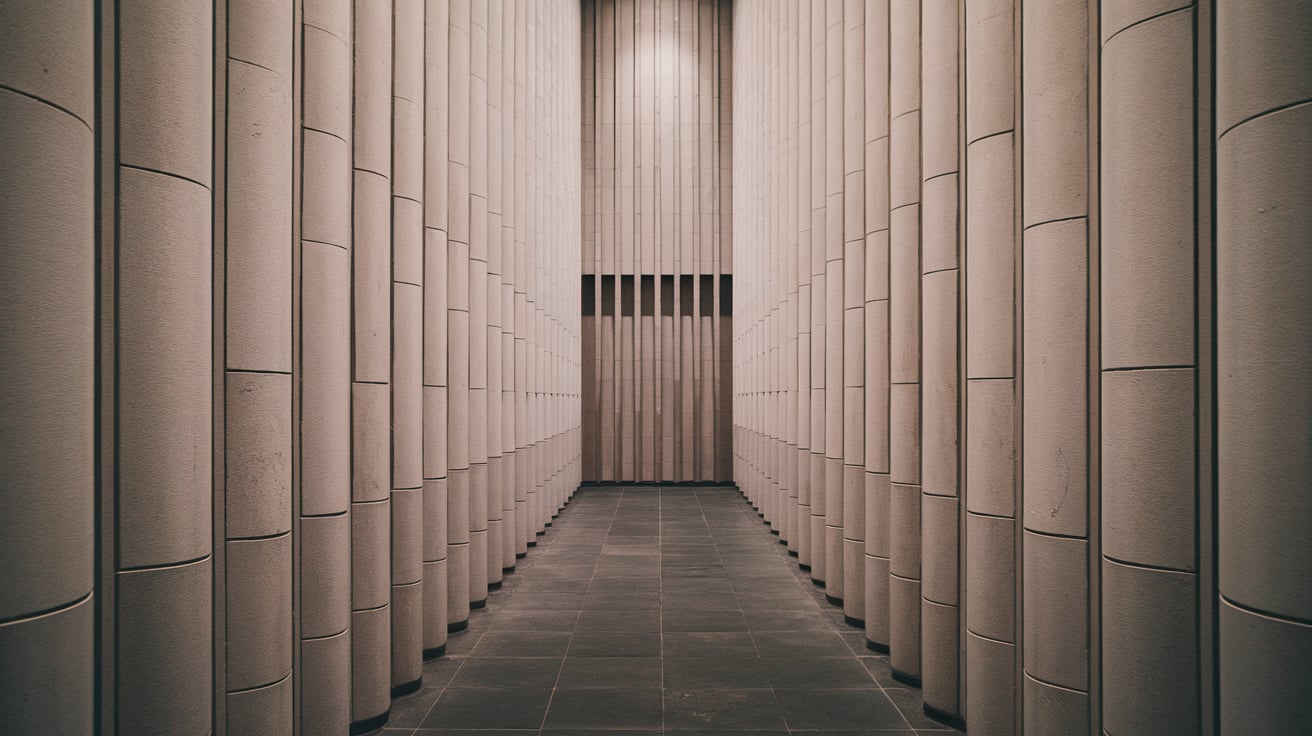 Vertical Hallway Panelling