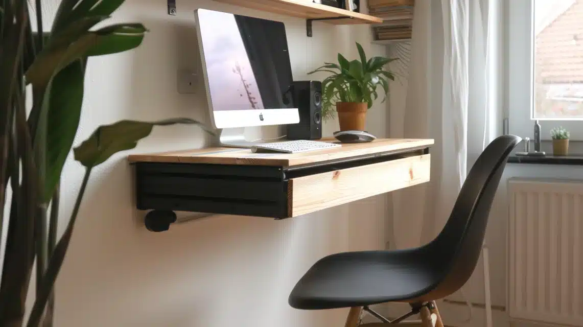  Wall-Mounted Desk