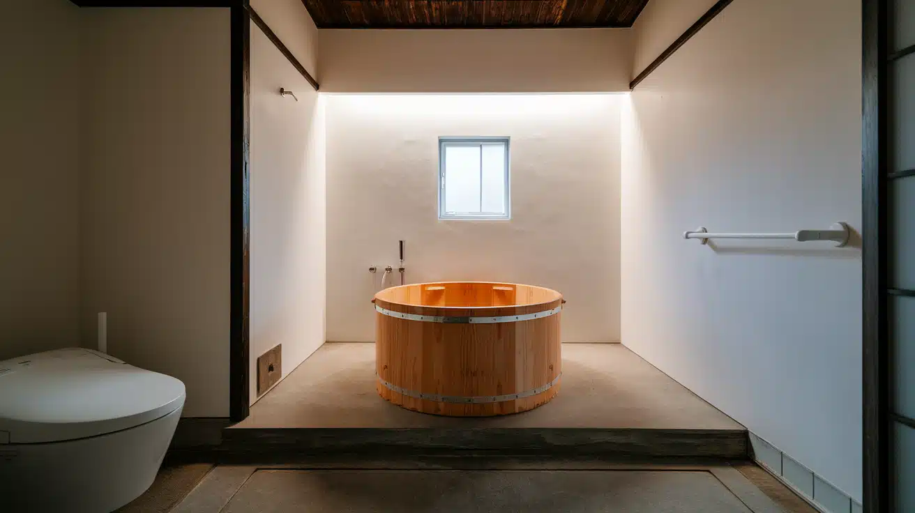 Wooden Bathtub