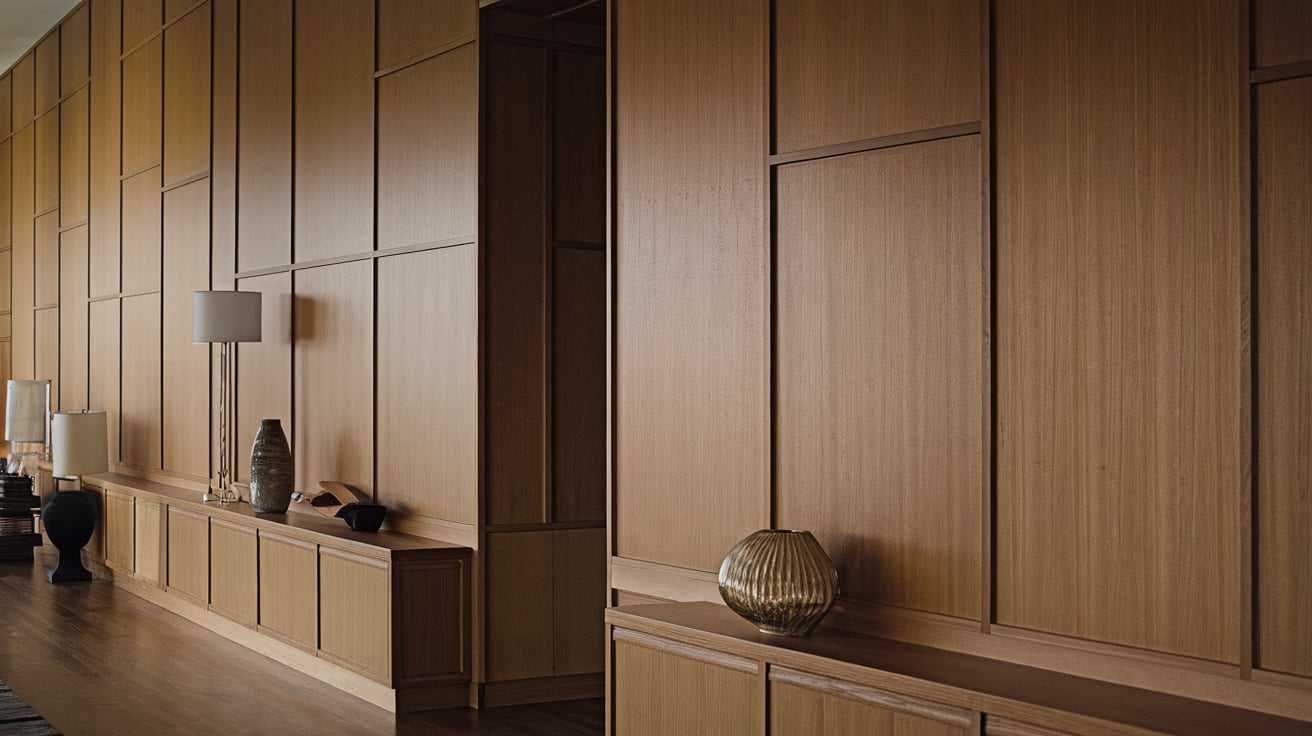 Wooden Hallway Panelling