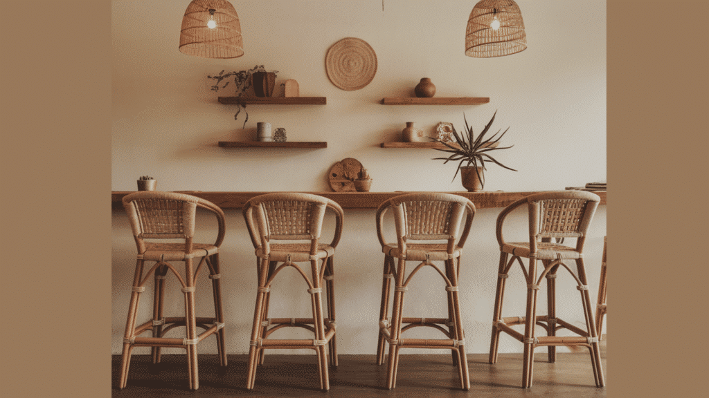 boho bar stools