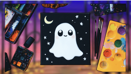 ghost painting easy