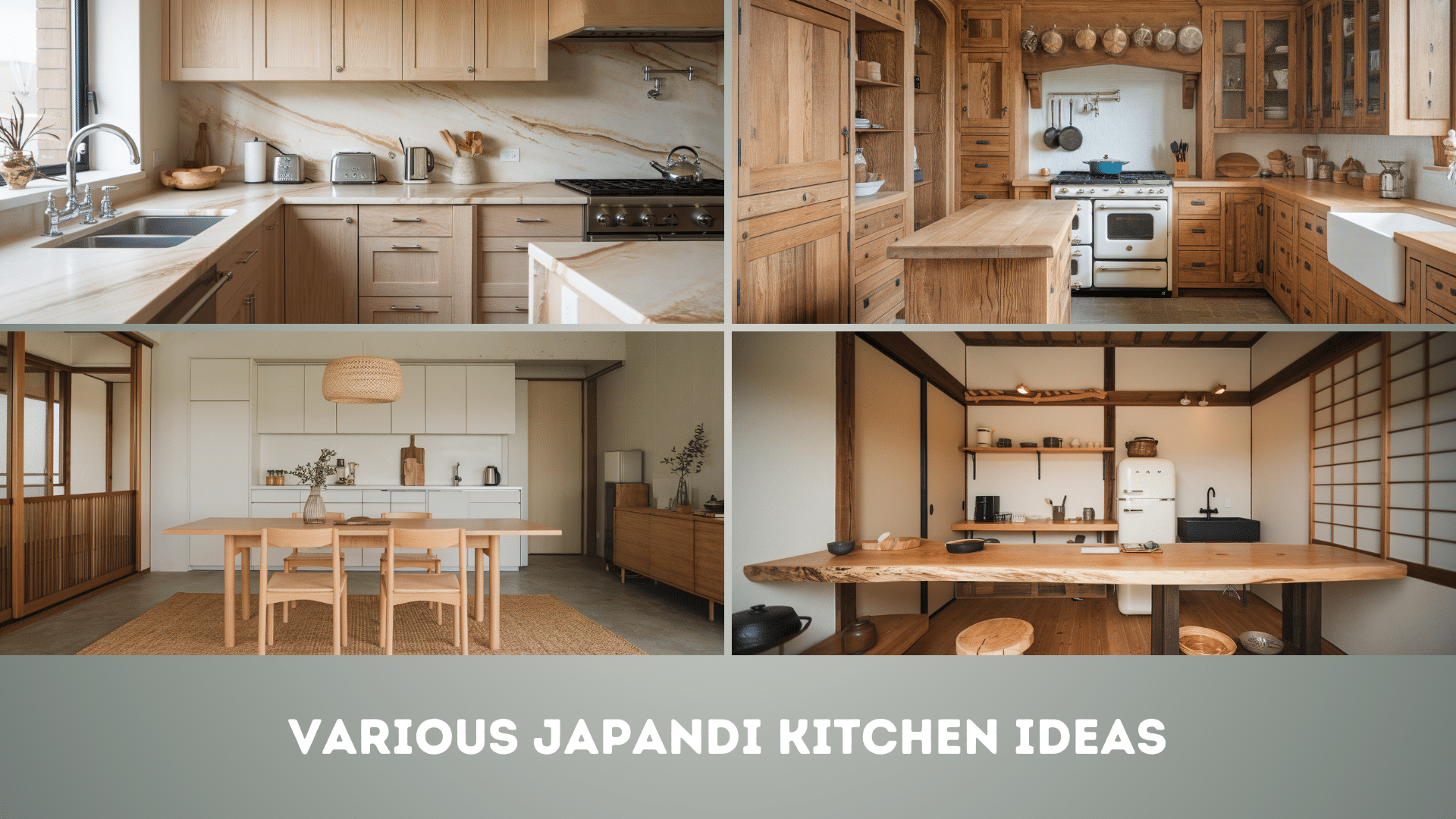 japandi kitchen