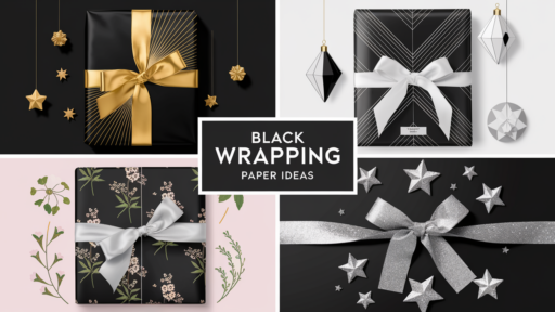 31 Classy Black Wrapping Paper Ideas To Try