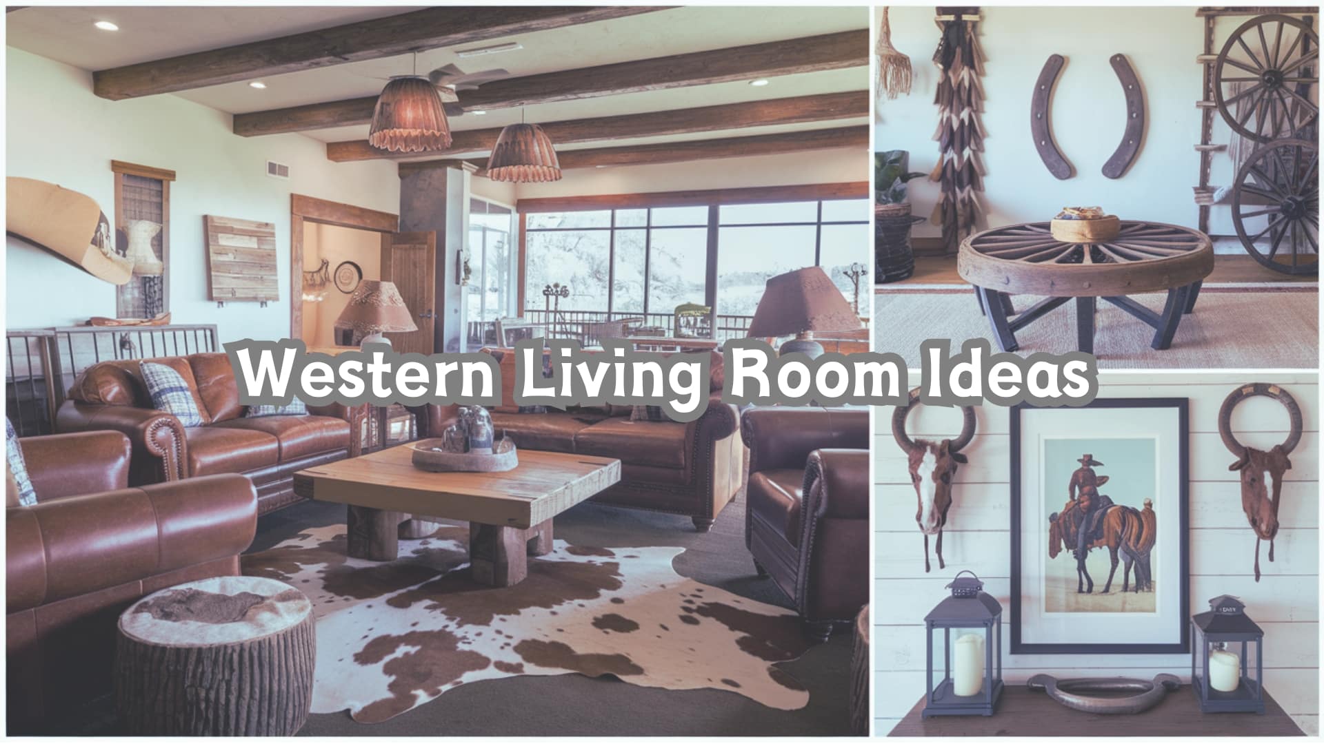 52 Stunning Western Living Room Ideas to Try