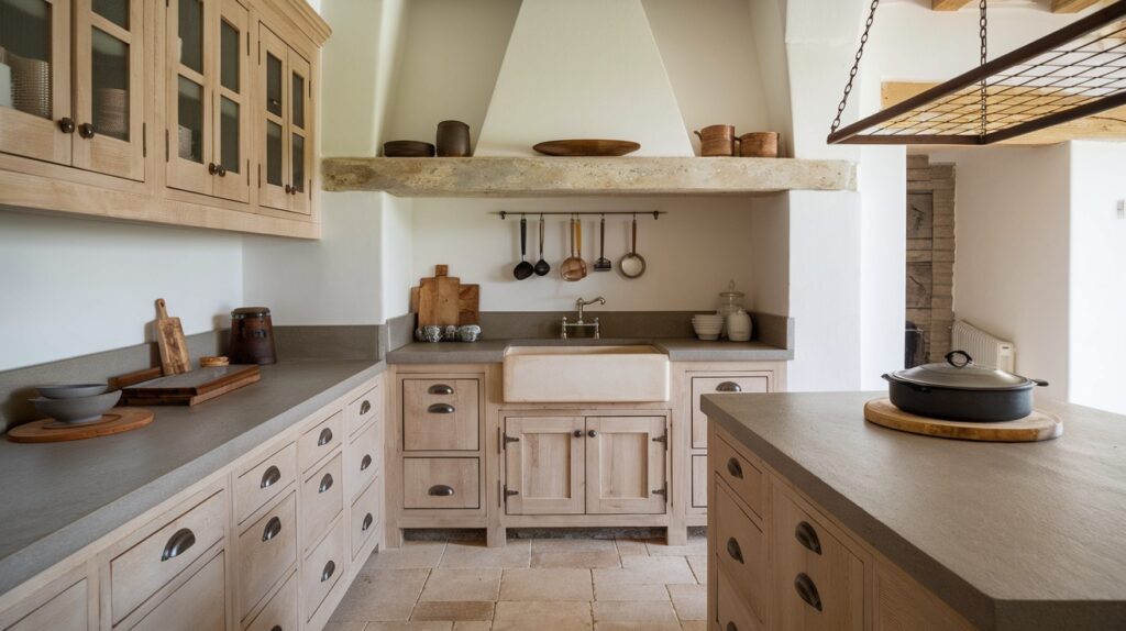 Acacia Wood Accents Kitchen