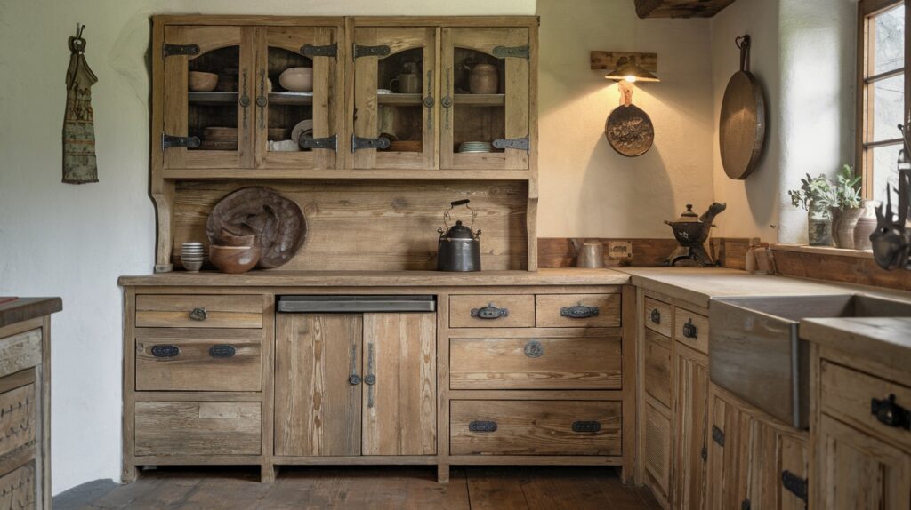 Aged Bronze Accents Kitchen