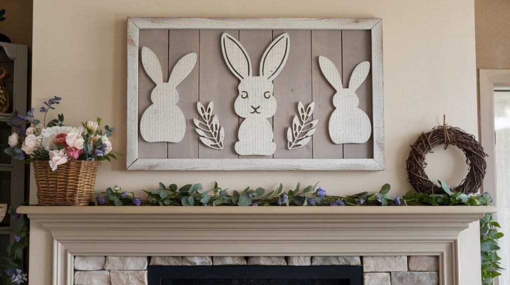 Bunny-Themed Wall Art