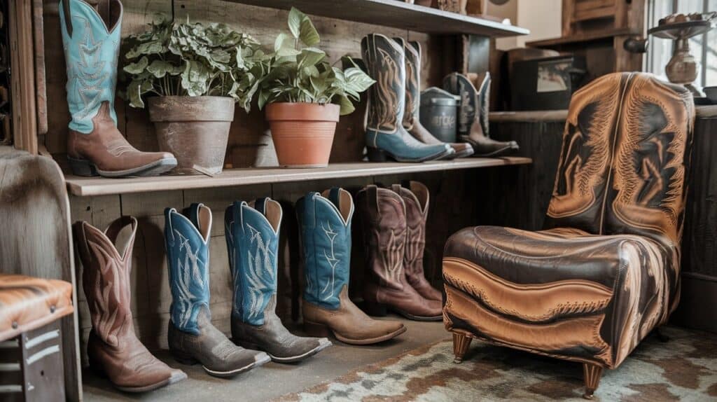 Cowboy Boot Decor