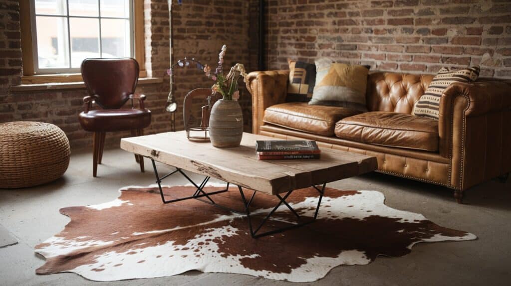 Cowhide or Faux Fur Rugs