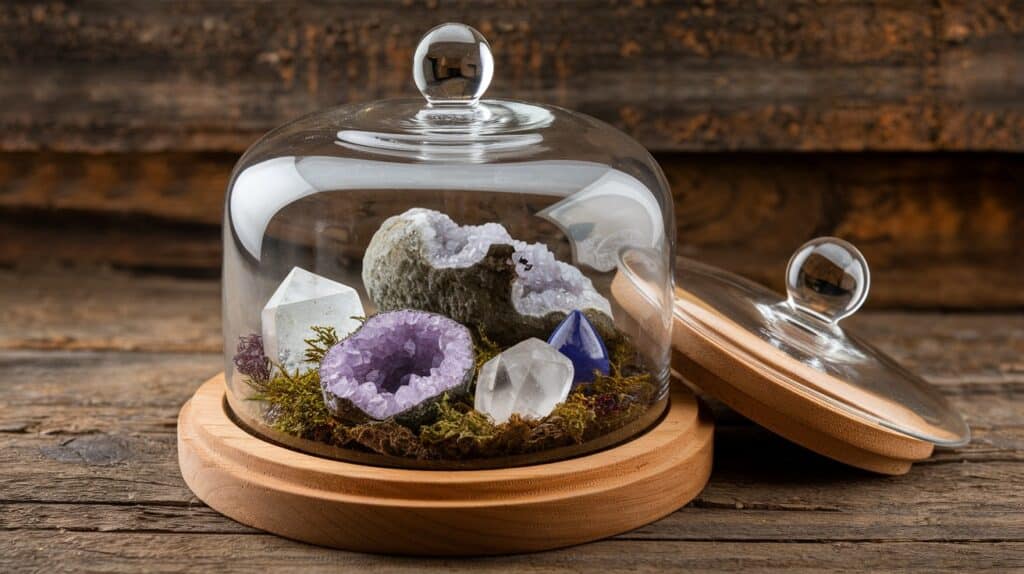 Crystal and Geode Display