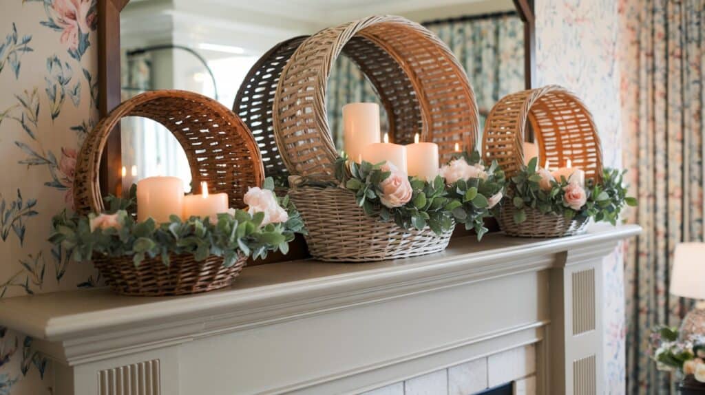 Decorative Baskets with Liners