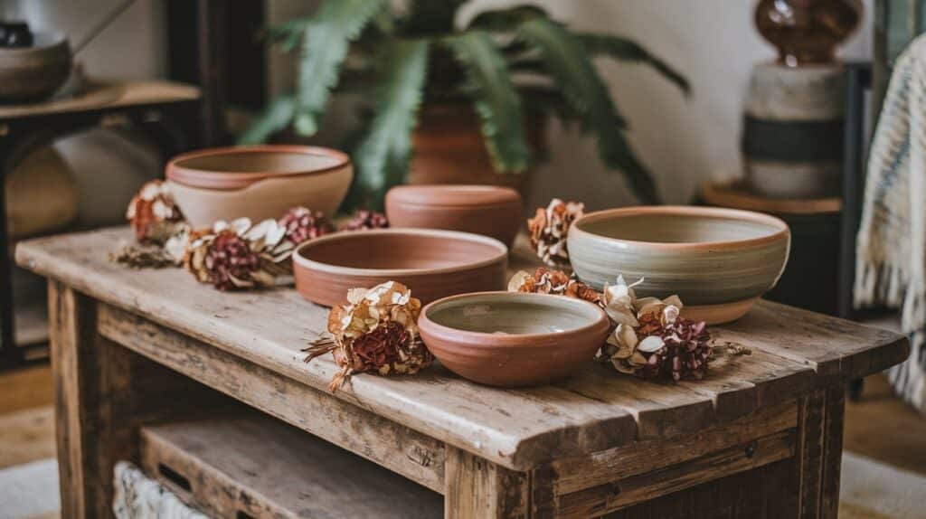 Handmade Pottery Decor