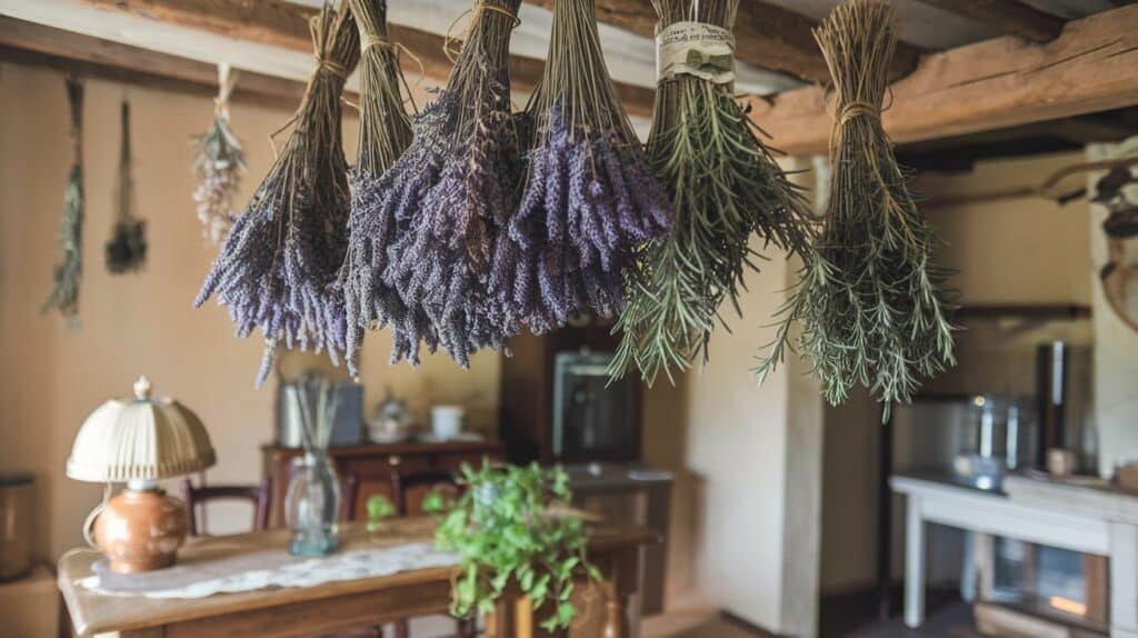 Hanging Dried Herbs