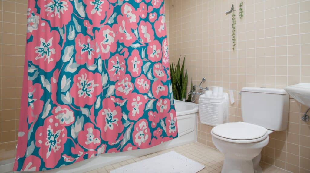 Install a New Shower Curtain