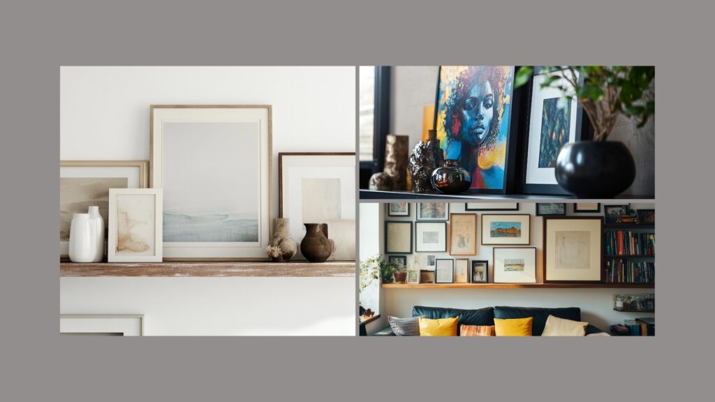 Key Tips for Styling a Picture Ledge