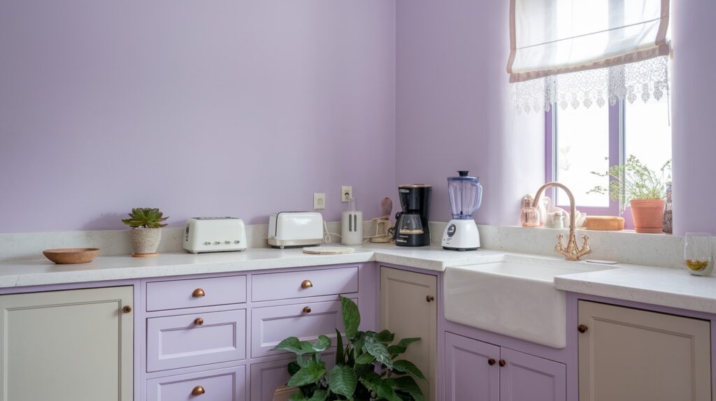 Lavender Layers Kitchen