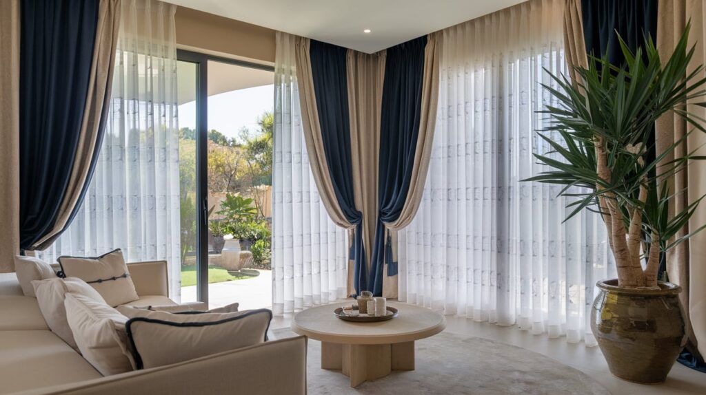 Layered Curtains