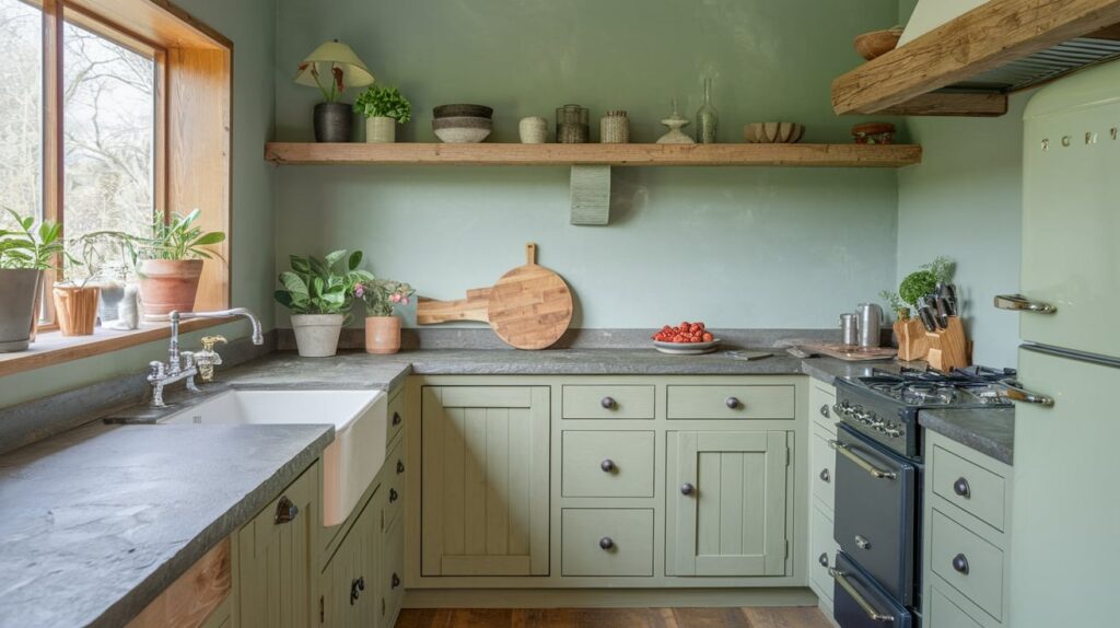 Mossy Mingle Kitchen