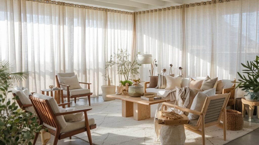 Natural Fiber Curtains