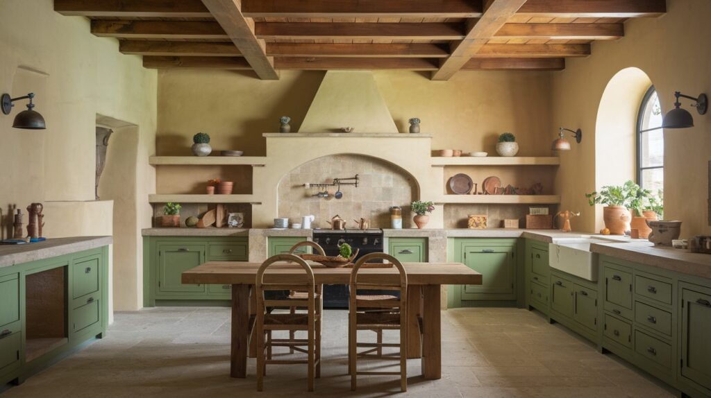 Olive Overlay Kitchen