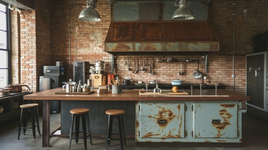 Raw Rust Kitchen