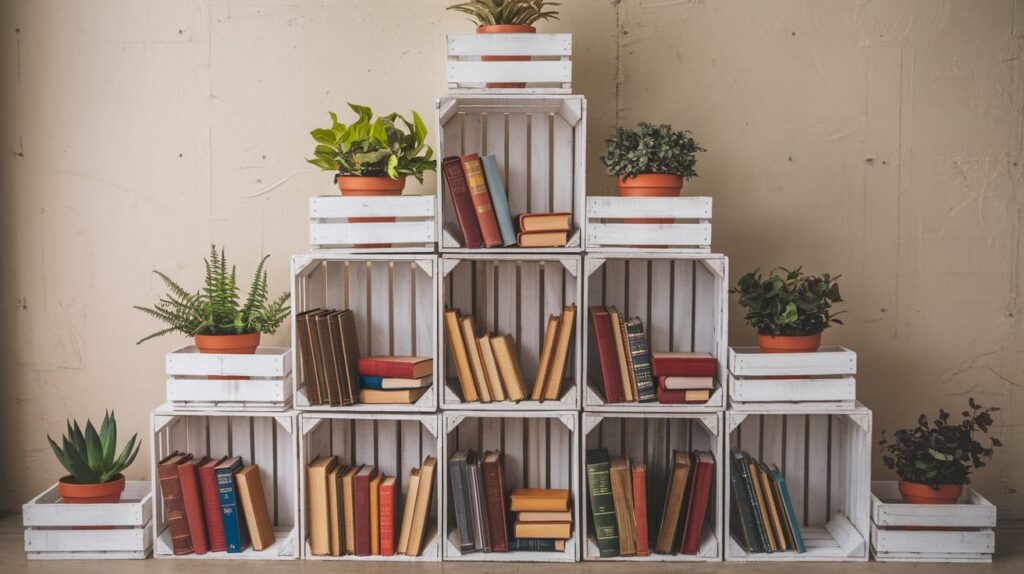 Repurposed Wooden Crates