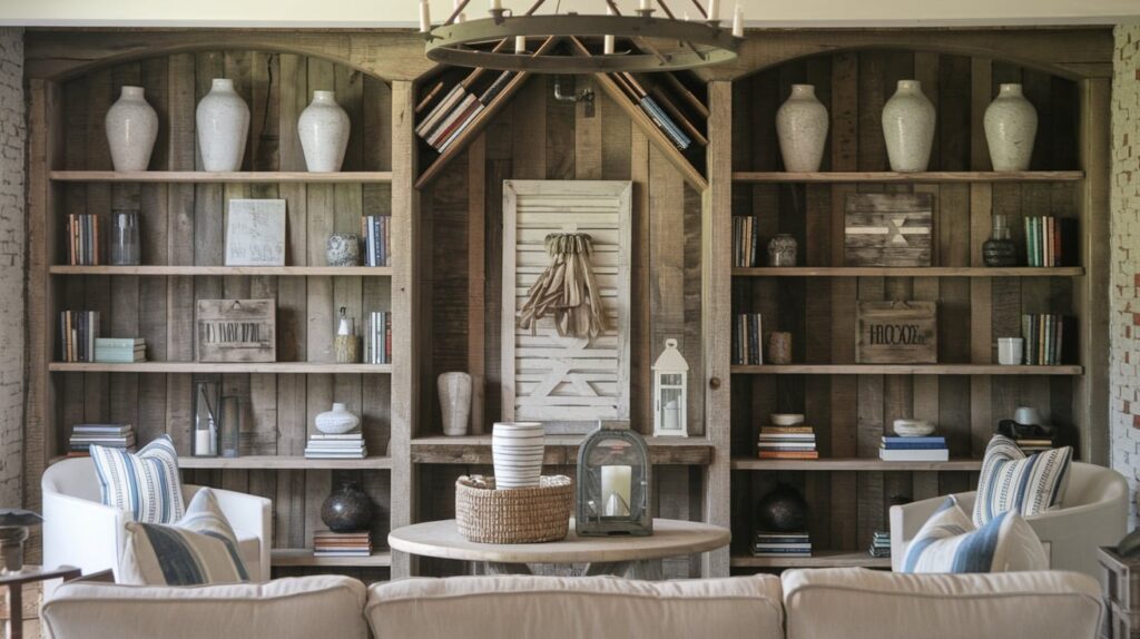 Rustic Open Shelving