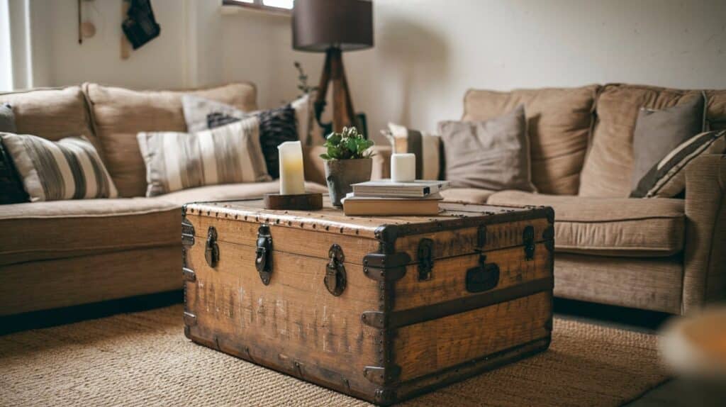 Rustic Trunk Storage