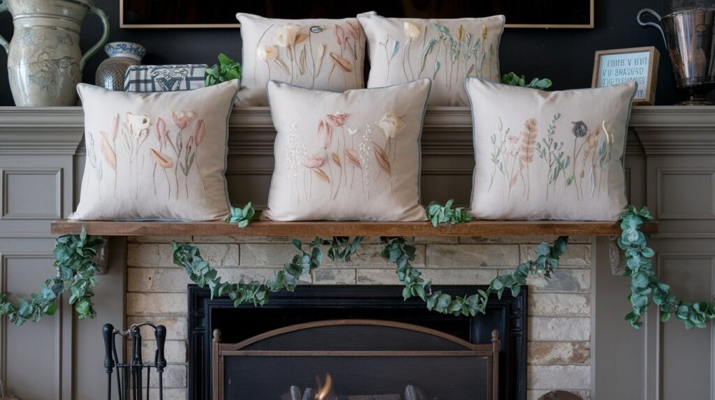 Spring-Themed Pillow Covers