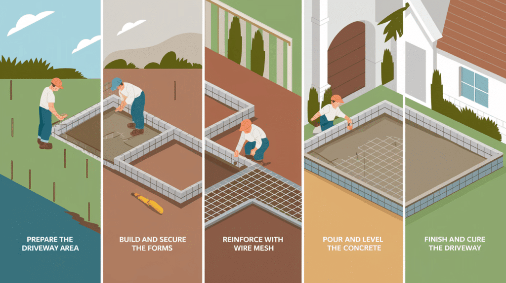 Step-by-Step DIY Driveway Installation