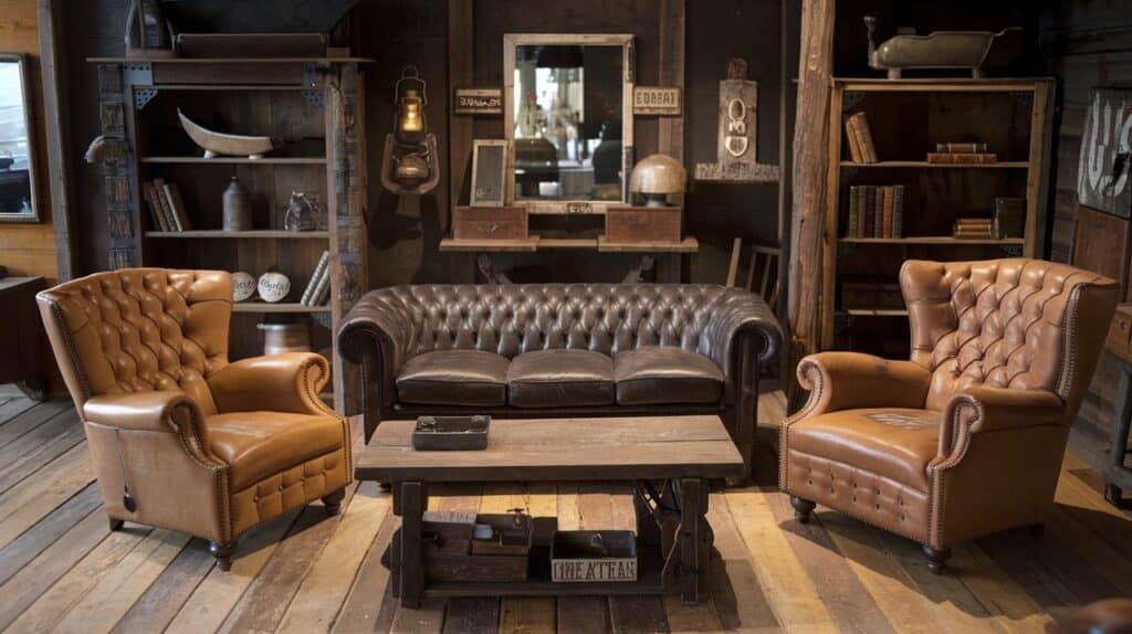 Vintage Leather Seating