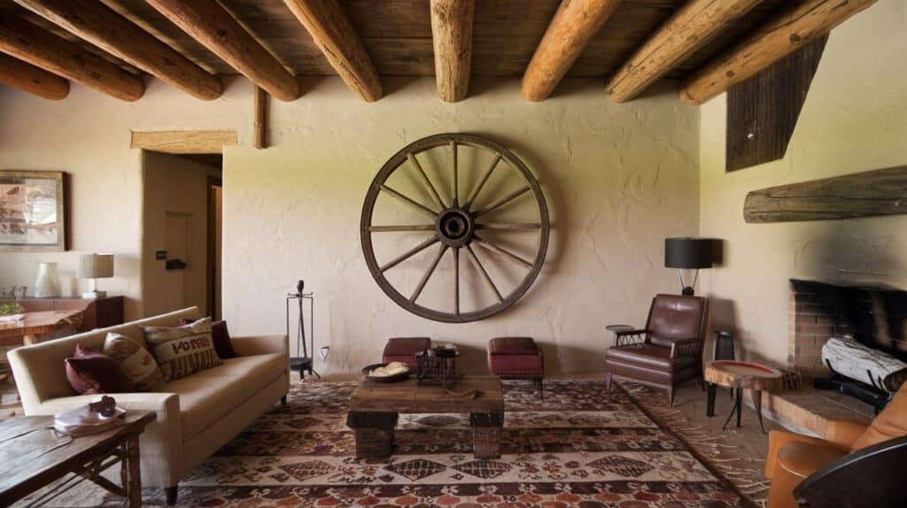 Wagon Wheel Decor