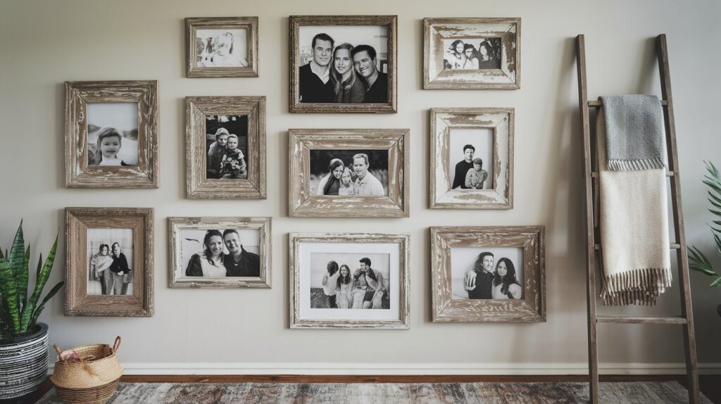 Weathered Wood Picture Frames