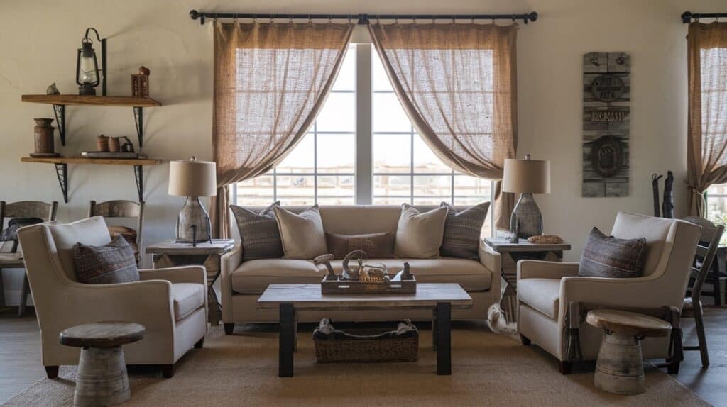 Western-Inspired Window Treatments