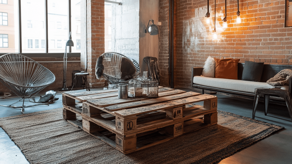 Wooden Pallets for DIY Furniture