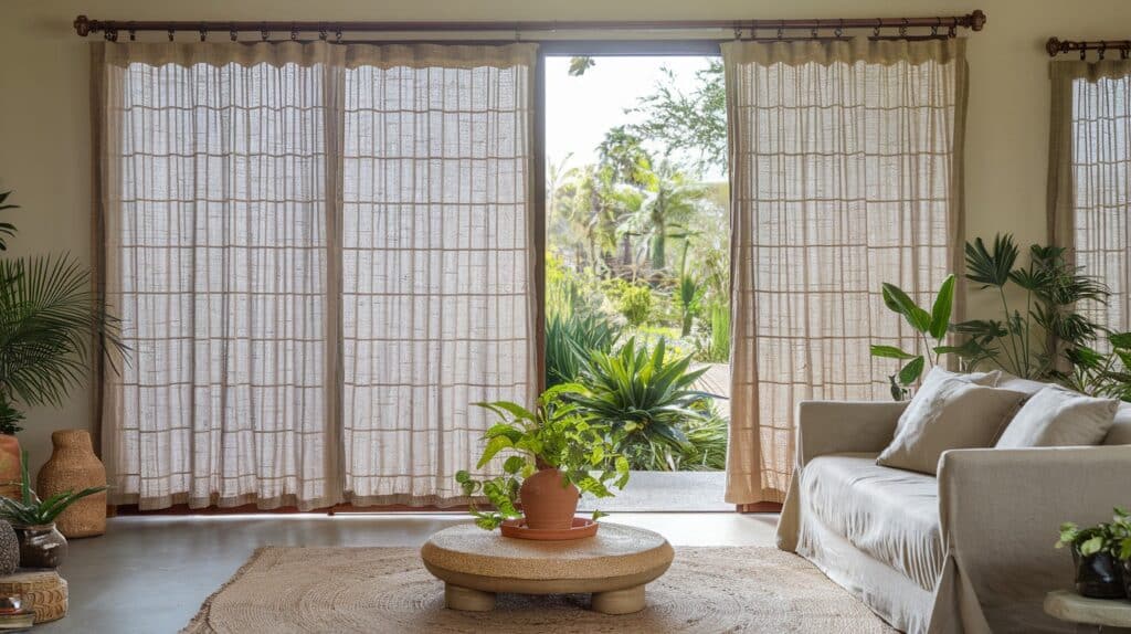 Woven Wood Curtains