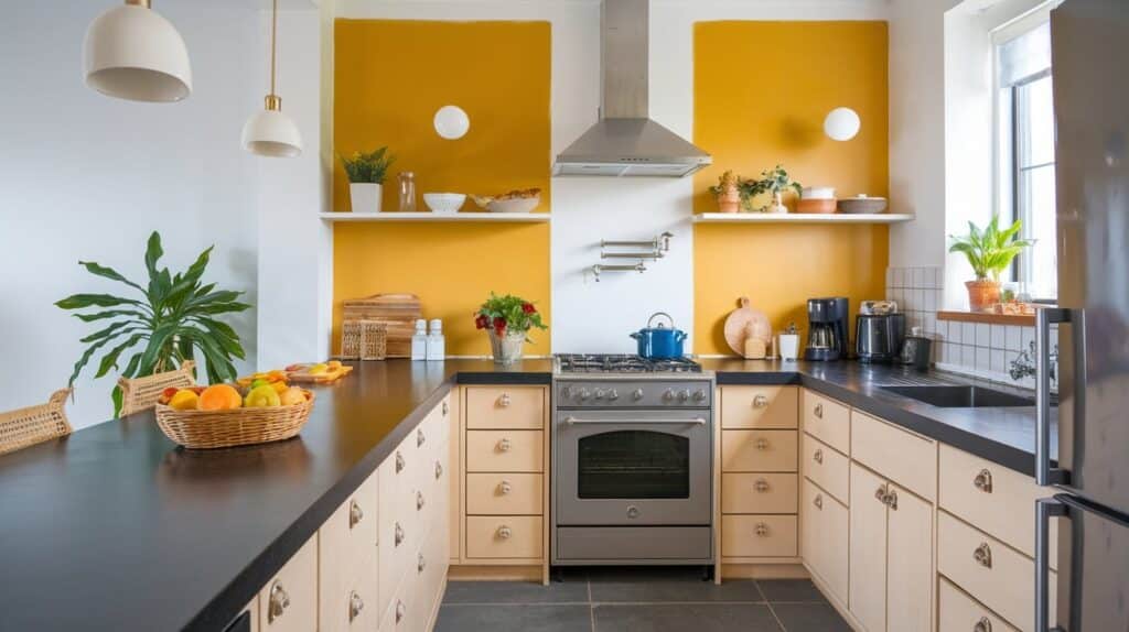 Yellow Ochre Kitchen