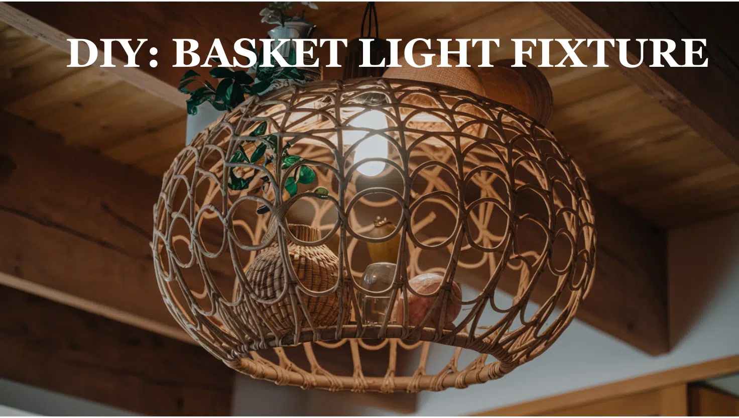 basket light fixture