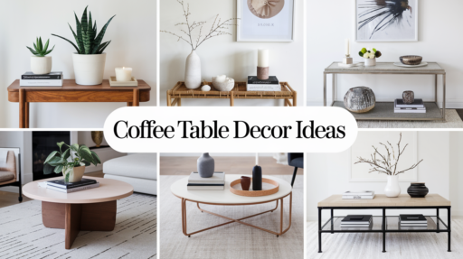 coffee table decor ideas